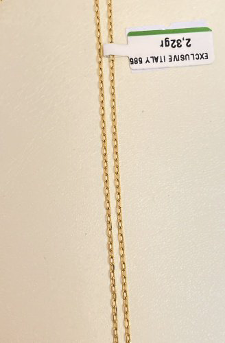 Цепь Exclusive Gold 76578888 45см 2.32гр купить,NaN