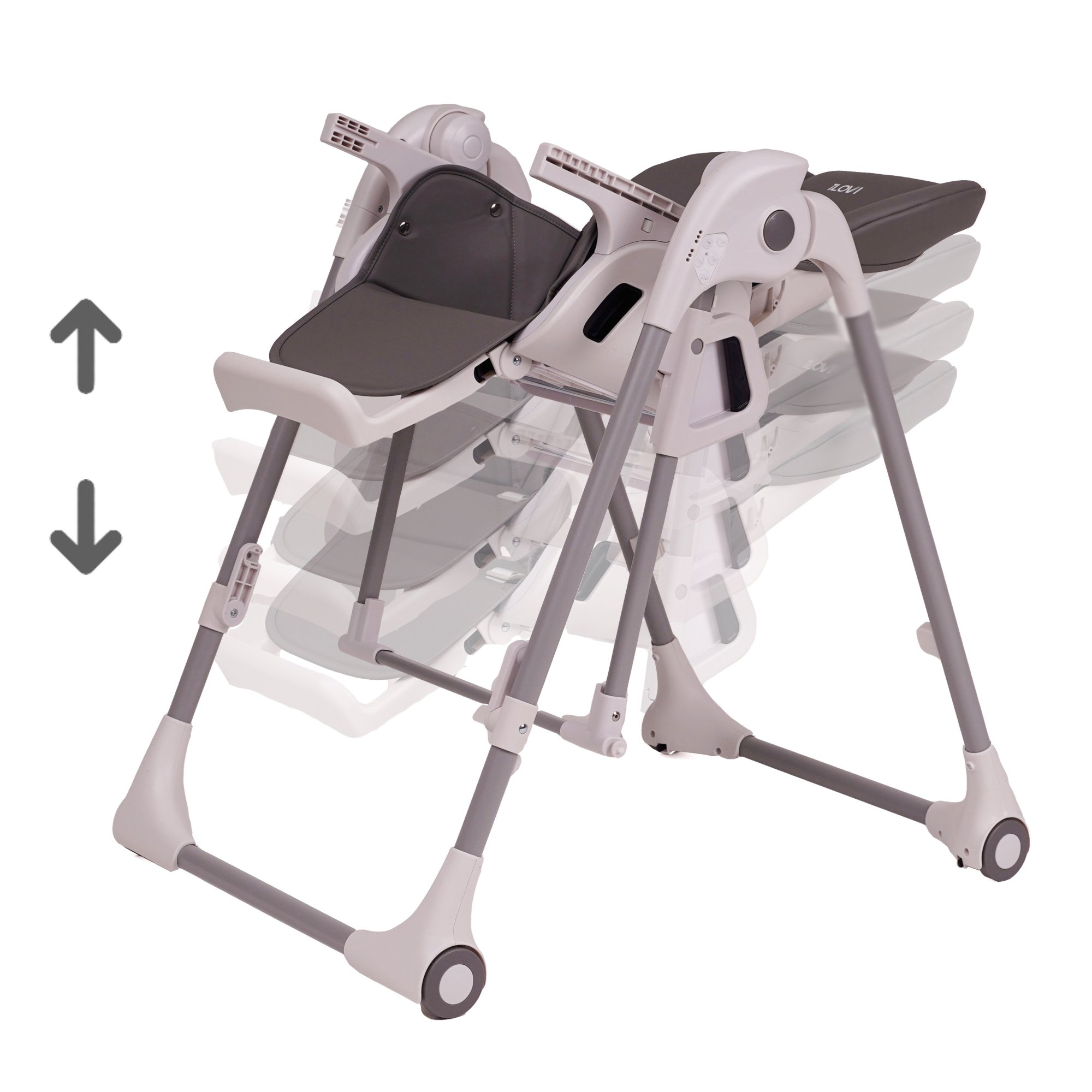 Стульчик для кормления iLovi Swing 2 Gray купить,NaN