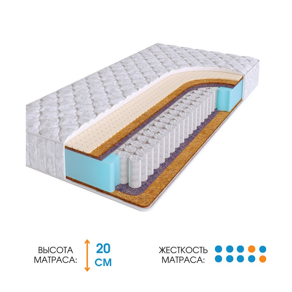 Матрас Ali Home Appo-K 125x205 - ForteMarket Матрас Ali Home Appo-K 125x205 купить,167300