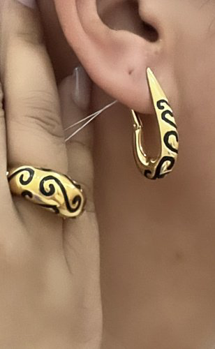 Серьги Exclusive Gold 855788 вес 5.88 г золото, эмаль купить,NaN