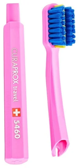 Набор по уходу за полостью рта Curaprox Travel Set Ortho розовый/голубой купить,19877