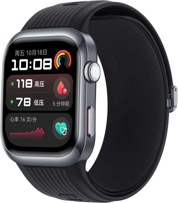 Смарт-часы Huawei Watch D2 LCA-B10 48мм Fluoroelastomer Strap Black