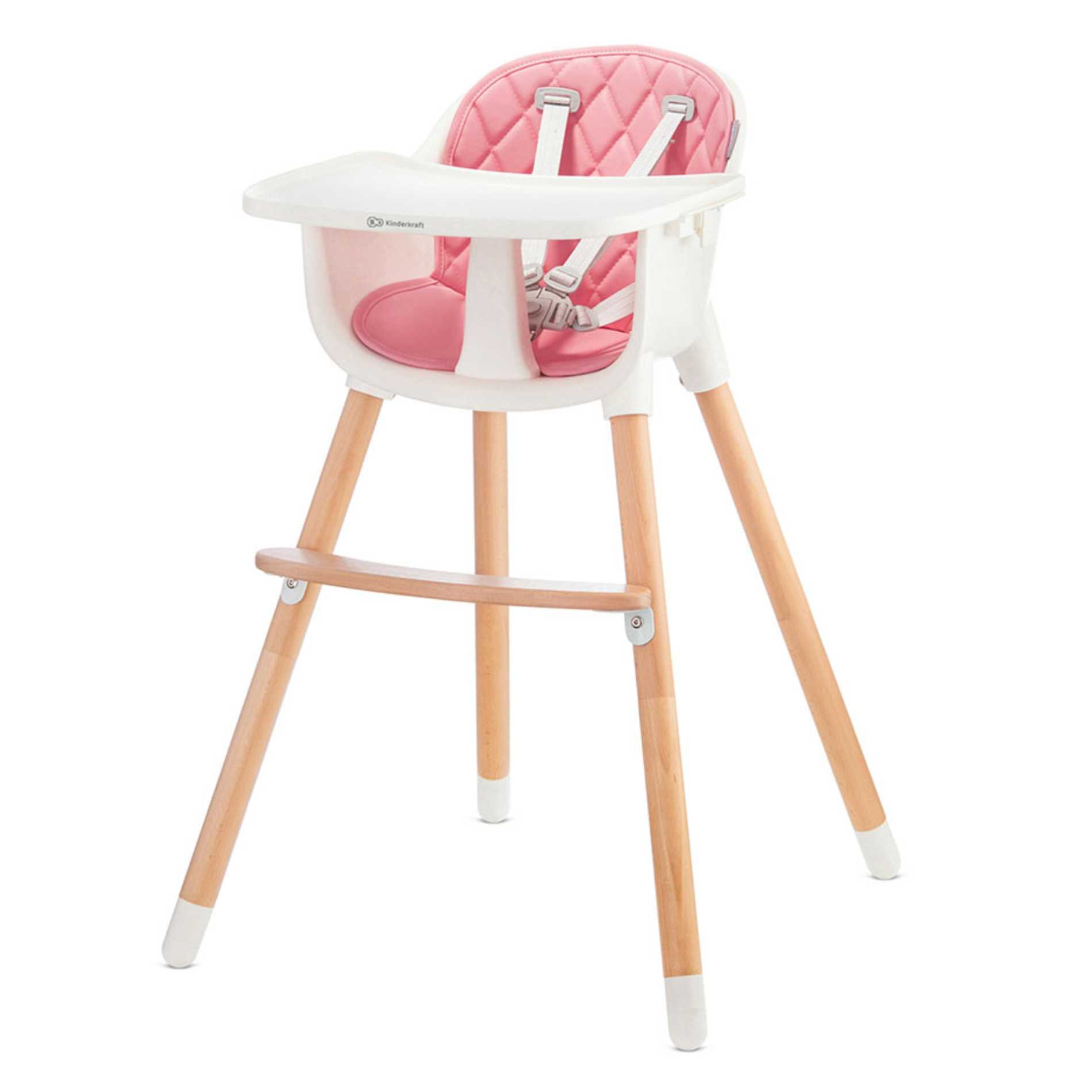 Стульчик для кормления Kinderkraft Sienna Pink купить,NaN