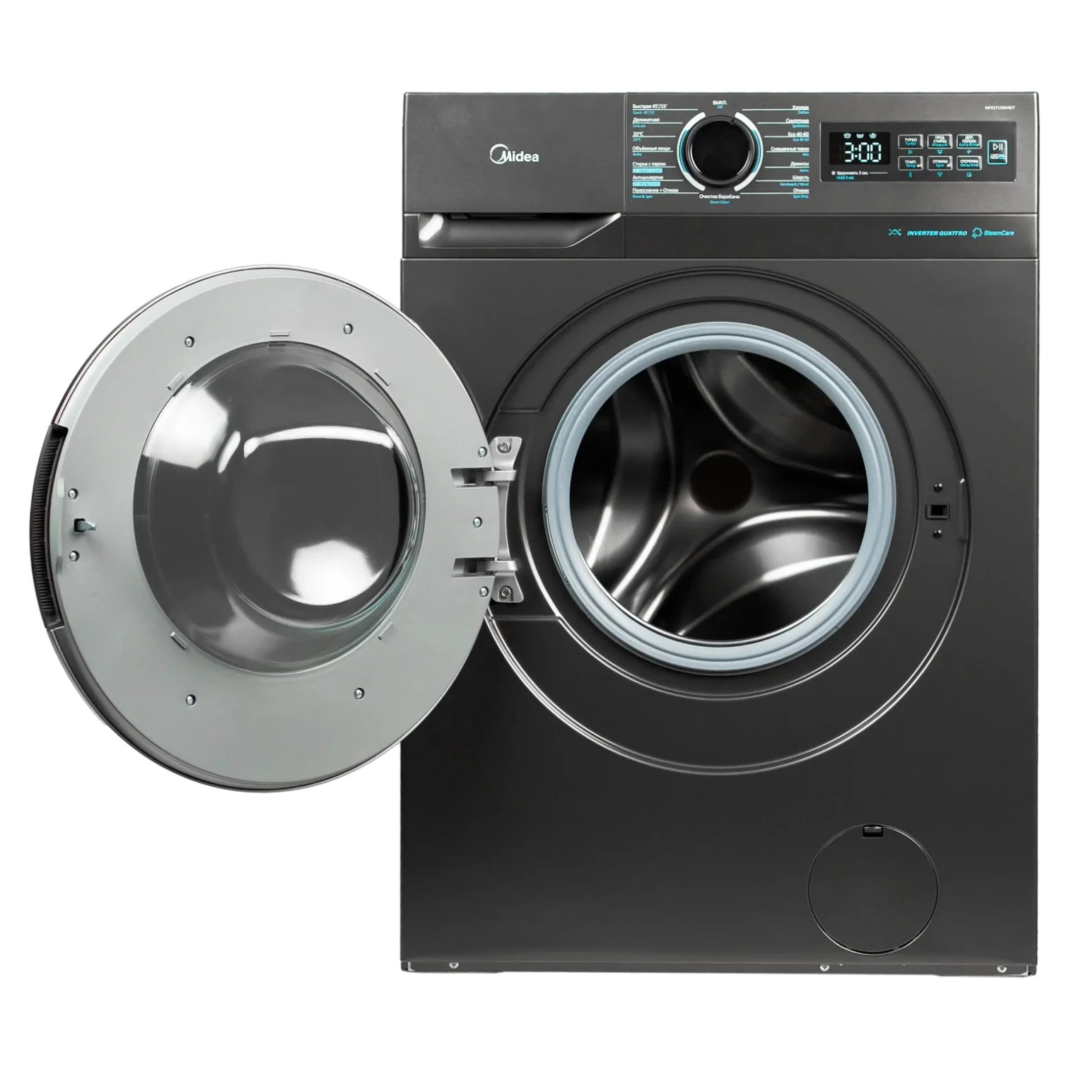 Стиральная машина Midea MF01712BS40/T Gray купить,159990