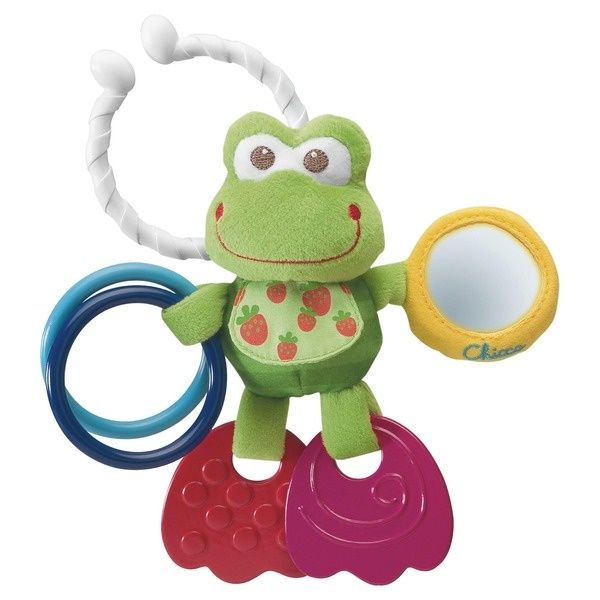  Игрушка на коляску  Chicco Лягушка