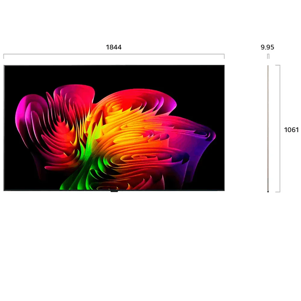 Телевизор 83" (210 см) LG OLED83W69LA OLED UHD Black купить,5499990