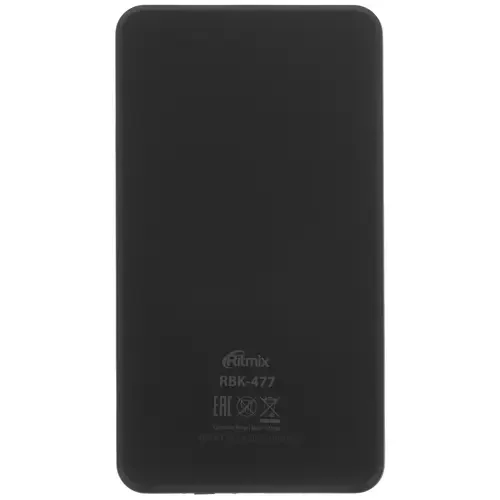 Электронная книга Ritmix RBK-477 черная