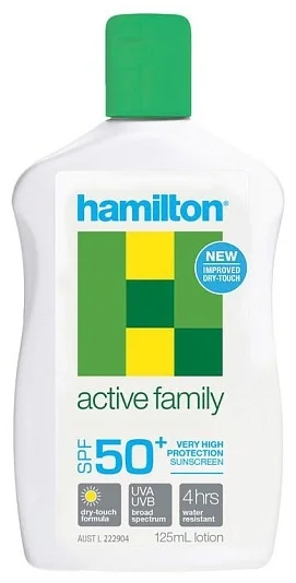 Лосьон Hamilton Active family SPF50 125мл купить,13600