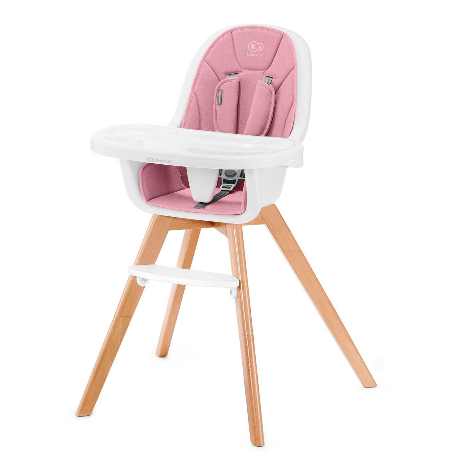 Стульчик для кормления Kinderkraft Tixi Pink купить,NaN