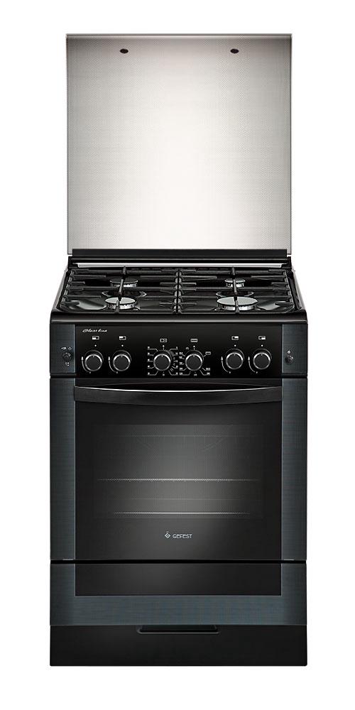 Газовая плита Gefest ПГ6300-02 0046 черная купить,0