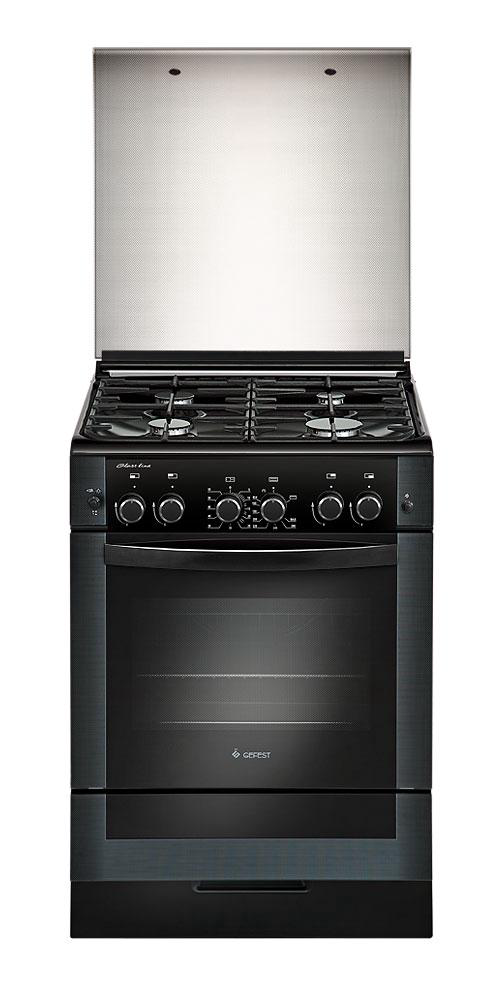 Газовая плита Gefest ПГ6300-02 0046 черная купить,NaN