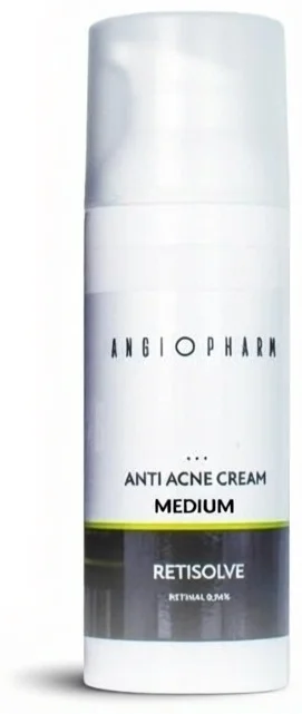 Крем Angiopharm Anti Acne Cream Medium Retisolve 50мл купить,NaN