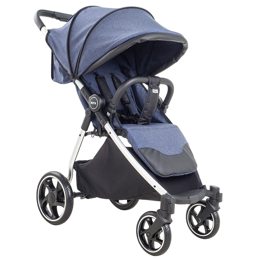 Коляска Pituso Ruta Denim blue купить,NaN