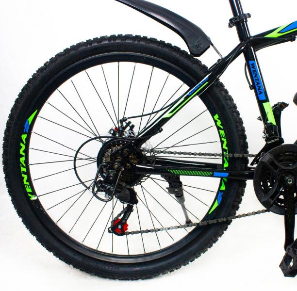 Велосипед BwIkE Wentana 26 черно-зеленый