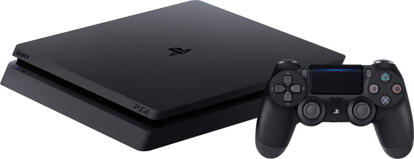 Игровая консоль Sony PlayStation 4 Slim 1Tb черная купить,NaN