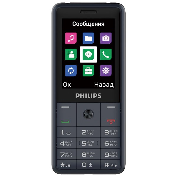 Мобильный телефон Philips E169 DS Black купить,NaN