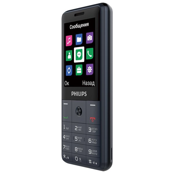 Мобильный телефон Philips E169 DS Black купить,NaN