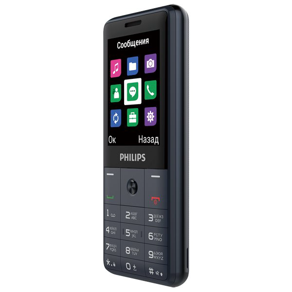 Мобильный телефон Philips E169 DS Black купить,NaN