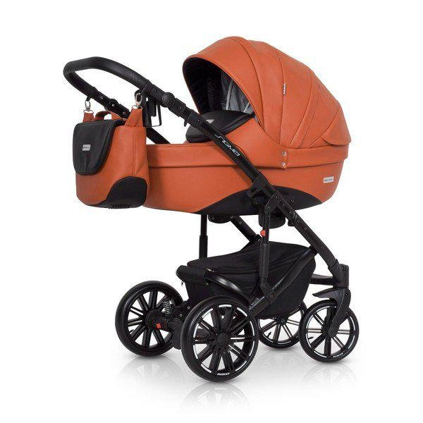 Коляска 2в1 Riko Sigma 04 Cognac терракотовая купить,NaN