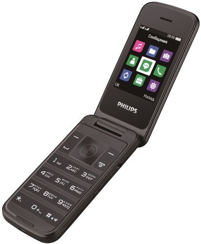 Мобильный телефон Philips Xenium E255 DS Blue купить,NaN