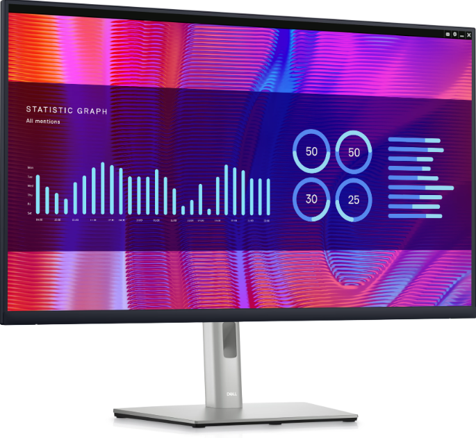 Монитор Dell P3223DE 210-BDGB 31.5 черно-серебристый - ForteMarket Монитор Dell P3223DE 210-BDGB 31.5 черно-серебристый купить,0