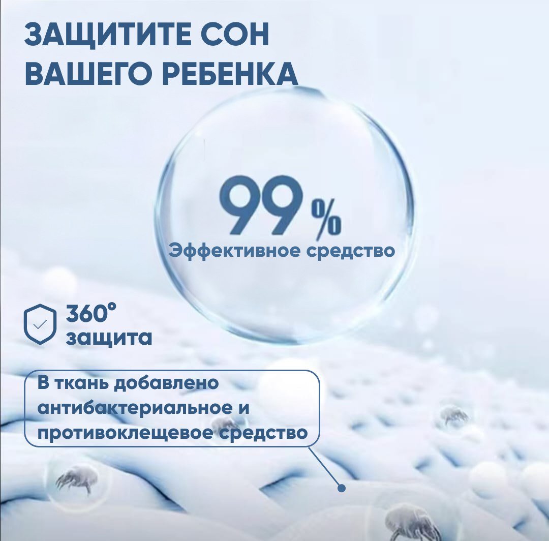 Ортопедическая подушка DIOLA 30x50 см, микроволокно