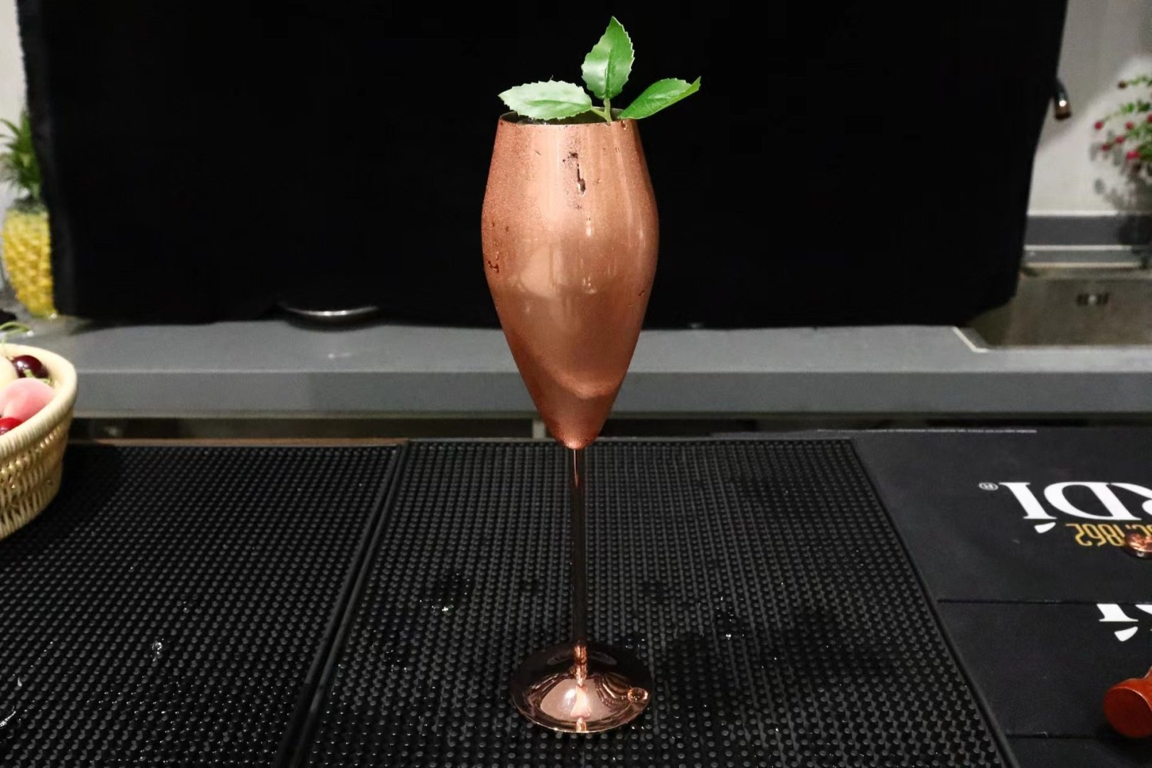 Набор бокалов DIOLA 215 мл, металл, 2 шт