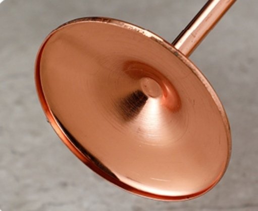 Набор бокалов DIOLA 215 мл, металл, 2 шт