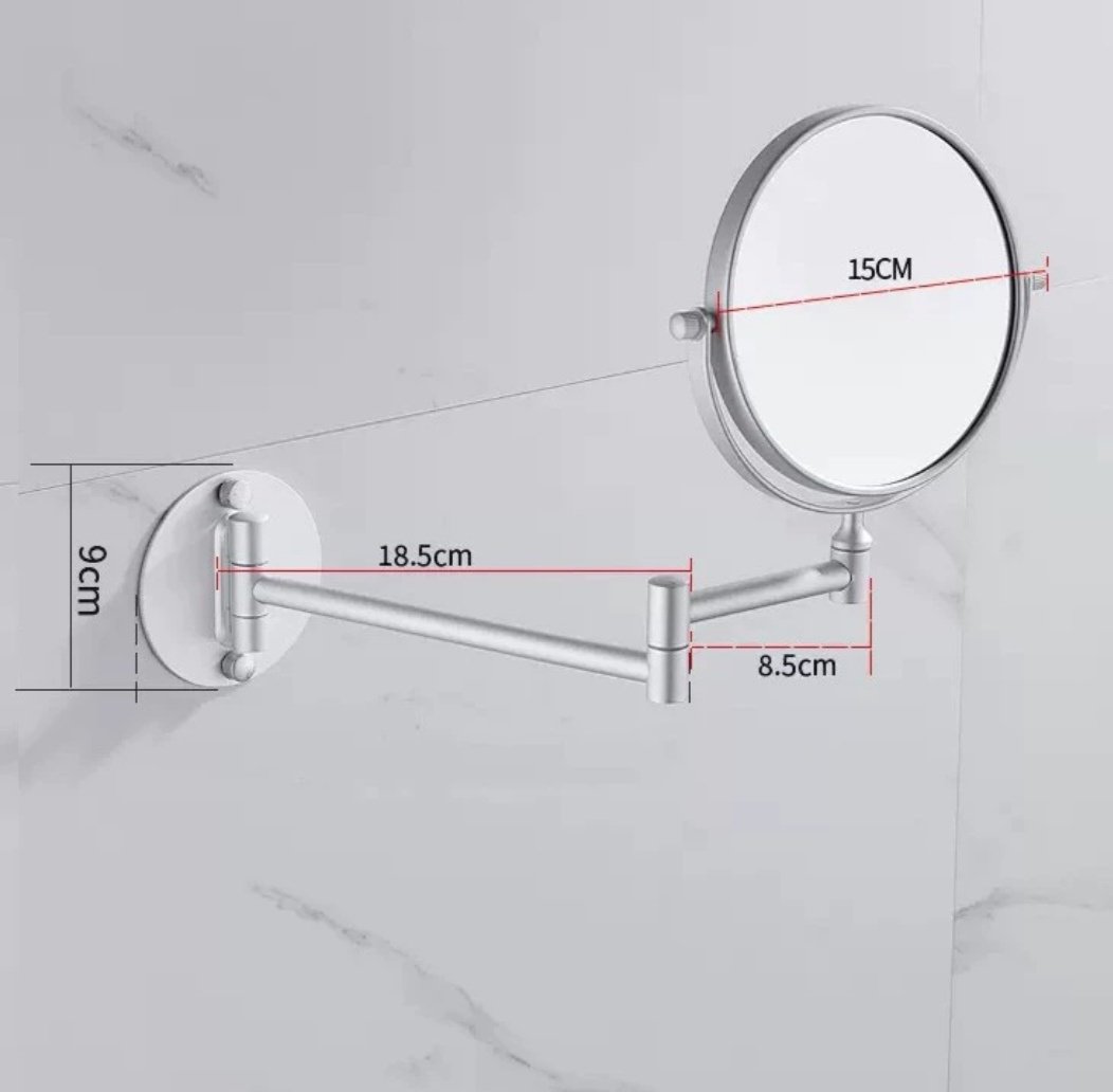 Зеркало настенное DIOLA 15x15 см купить,NaN
