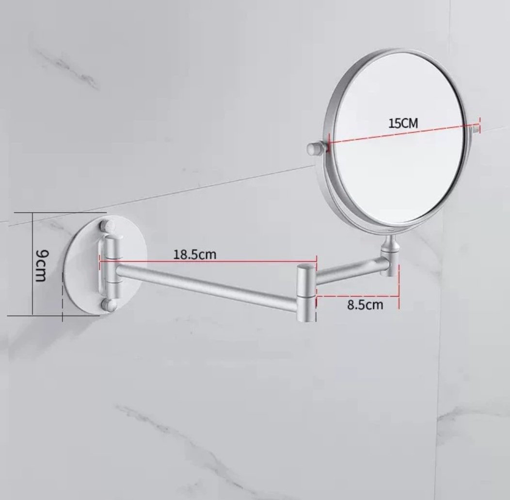 Зеркало настенное DIOLA 15x15 см купить,NaN