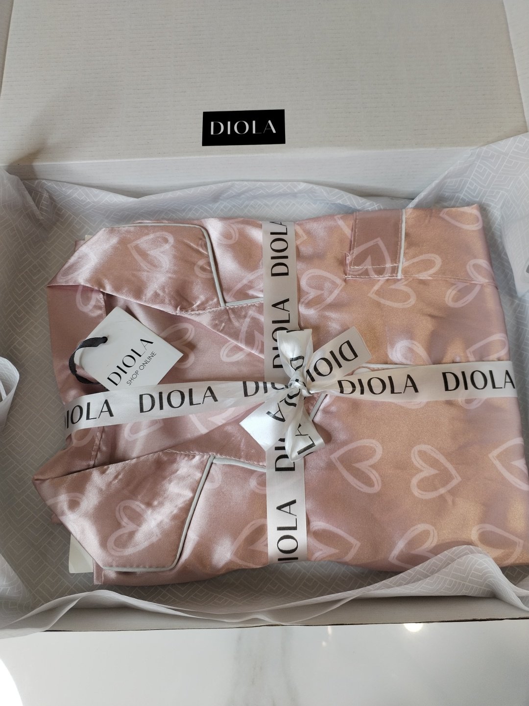 Пижама DIOLA розовый