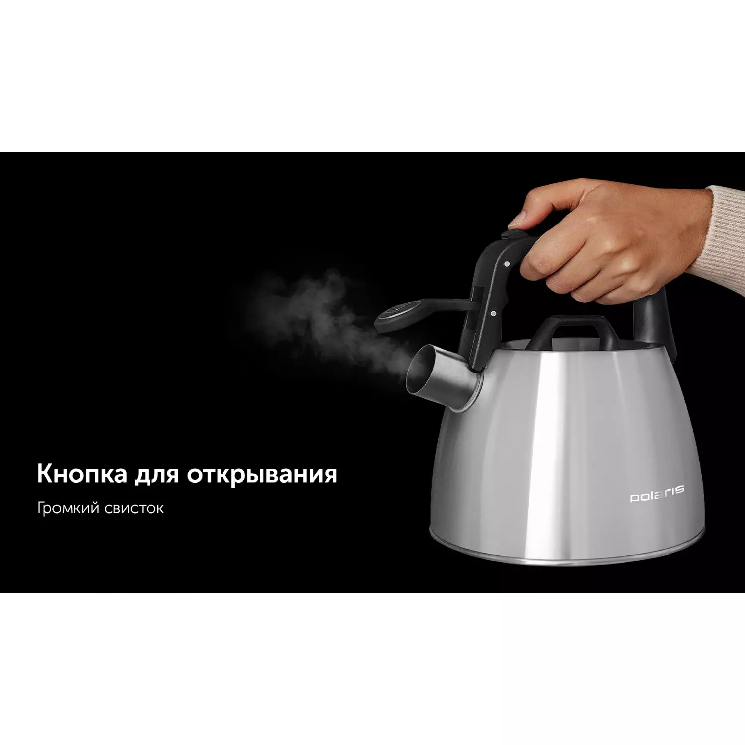 Чайник Polaris Graphit-2,5L Silver купить,19990