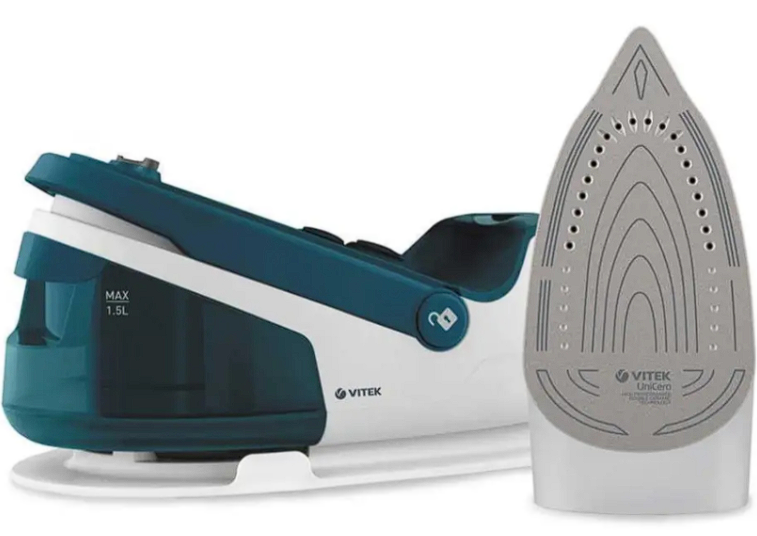 Парогенератор Vitek VT 2830 бирюзовый, белый купить,NaN