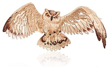 Брошь PLATINA 04-0181-00-000-1110-59 вес 4.24 г золото, эмаль купить,NaN