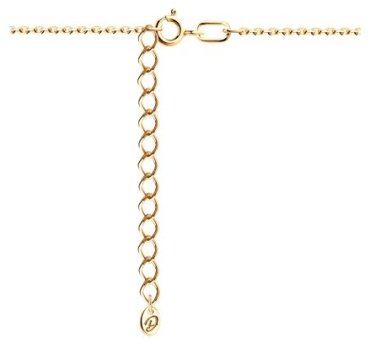 Колье Diamant 93-170-01827-1 длина 45 см вес 2.58 г серебро, фианит купить,14950