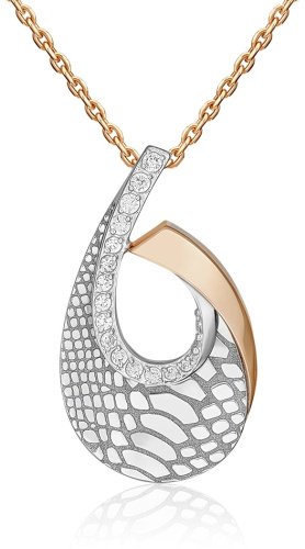 Подвеска PLATINA 03-3445-00-401-1111 вес 2.81 г золото, фианит купить,NaN