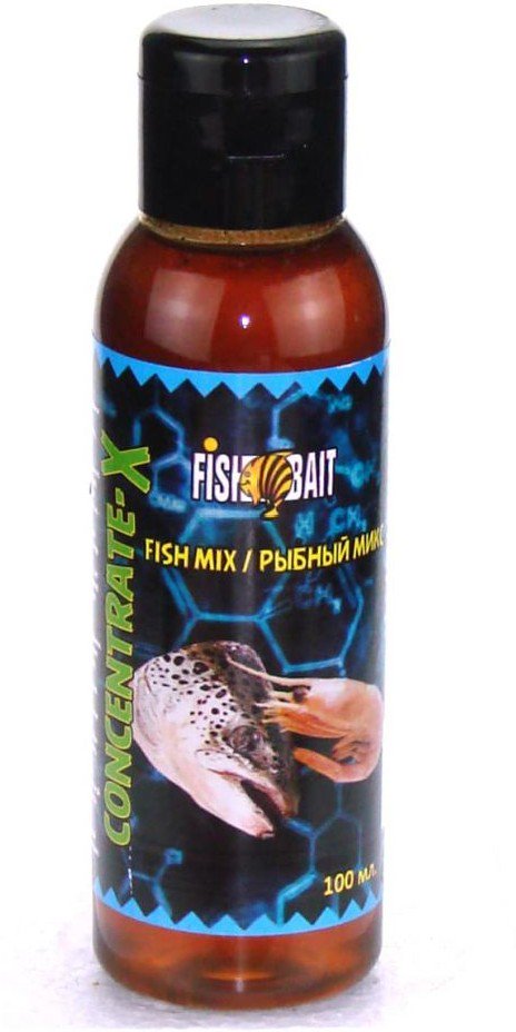 Ароматизатор Fish Bait  Concentrate-X Рыбный микс 100мл купить,NaN
