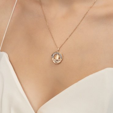 Подвеска PLATINA 03-3494-00-000-1111 вес 3.74 г золото, без вставок купить,NaN
