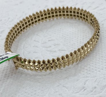 Браслет Exclusive Gold Oytr24677877 длина 19 см, вес 13.55 г золото, плетение обод купить,NaN