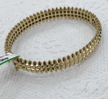 Браслет Exclusive Gold Oytr24677877 длина 19 см, вес 13.55 г золото, плетение обод купить,NaN