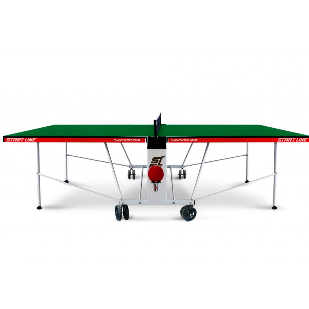 Стол теннисный Start line Compact Expert Indoor 6042-21 зеленый купить,NaN
