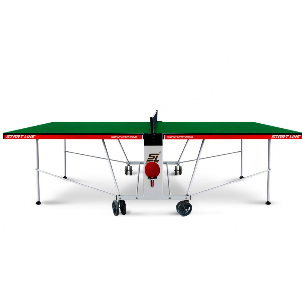 Стол теннисный Start line Compact Expert Indoor 6042-21 зеленый купить,NaN
