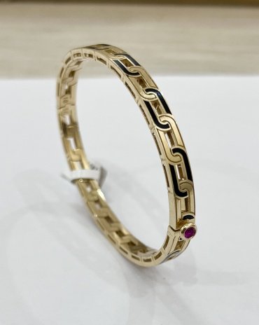 Браслет Exclusive Gold 74678 длина 19 см, вес 12.72 г золото, плетение обод купить,NaN