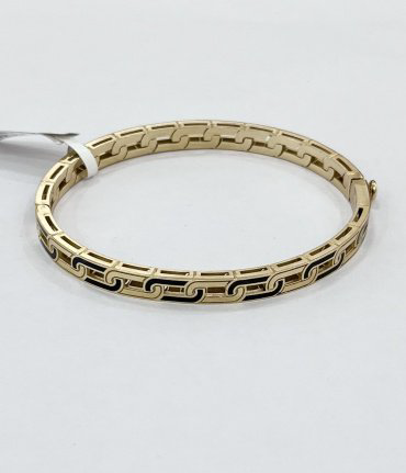 Браслет Exclusive Gold 74678 длина 19 см, вес 12.72 г золото, плетение обод купить,NaN