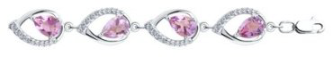 Браслет Diamant 94-350-00557-3_19 длина 19 см, вес 8.23 г серебро, плетение фантазийное купить,NaN