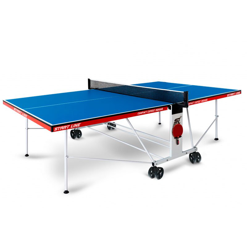 Стол теннисный Start Line Compact Expert Indoor 6042-2 синий купить,NaN
