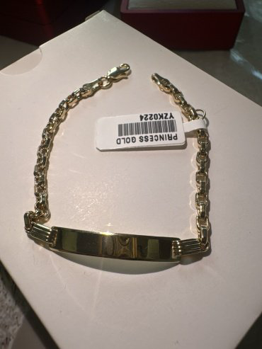 Браслет Italy Gold YZKO224 длина 10 см, вес 2.78 г золото, плетение фантазийное купить,NaN