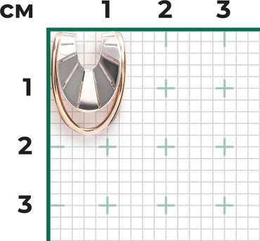 Подвеска PLATINA 03-3537-00-000-1111 вес 2.02 г золото, без вставок купить,NaN