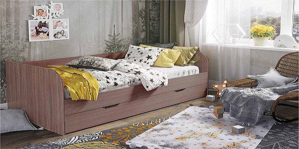 Кровать Стендмебель Балли шимо темный купить,NaN