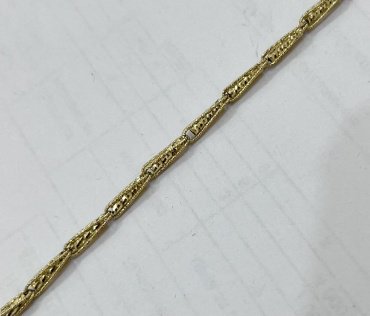 Браслет Exclusive Gold 646887 длина 18 см, вес 2.96 г золото, плетение фантазийное купить,NaN